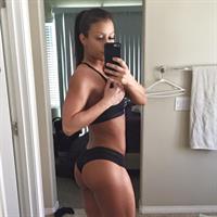 Christina Vargas taking a selfie and - ass