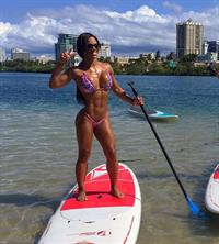 Yarishna Ayala Otero in a bikini