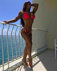 Yarishna Ayala Otero in a bikini