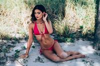 Sabrina Brown in a bikini