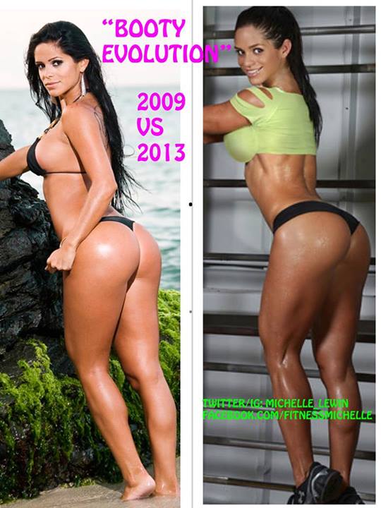 Michelle Lewin in a bikini