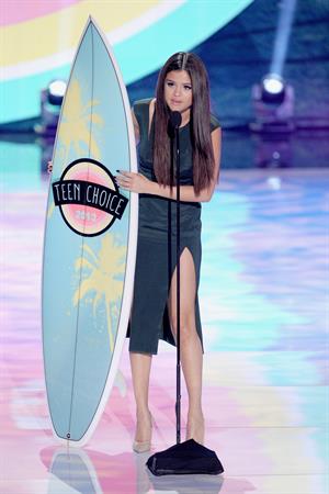 Selena Gomez attends the 2013 Teen Choice Awards Universal City California August 11 2013 