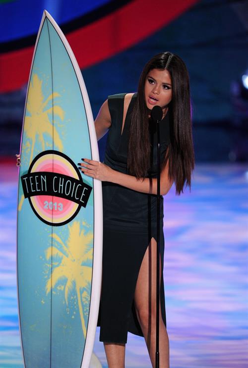 Selena Gomez attends the 2013 Teen Choice Awards Universal City California August 11 2013 