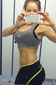 Nina Eckert taking a selfie