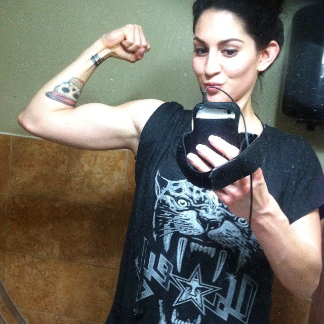 Hope Howard taking a selfie