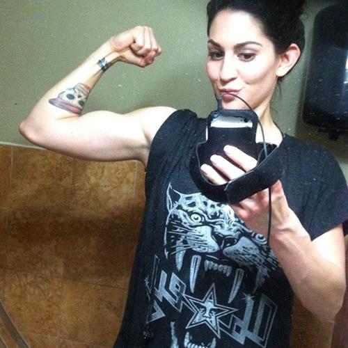 Hope Howard taking a selfie