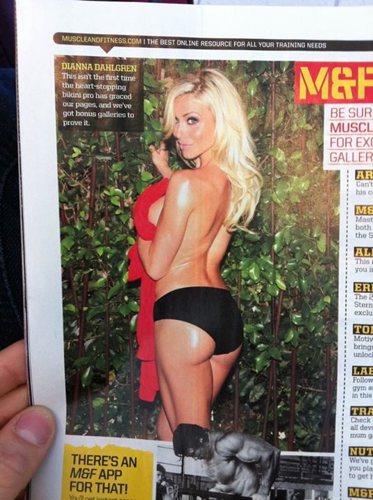 Dianna Dahlgren in a bikini - ass