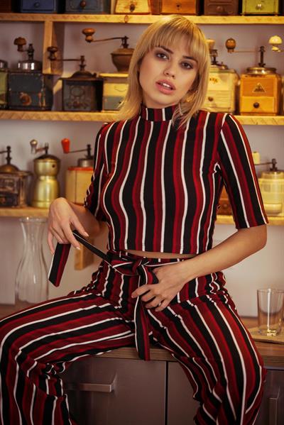 Margo Dumas Naked in a Store