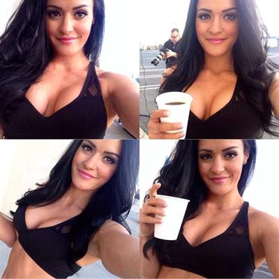 Jessica Arevalo taking a selfie