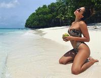 Samaria Regalado in a bikini