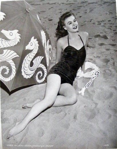 Vera Ellen in a bikini