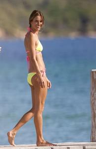 Alessandra Ambrosio in a bikini