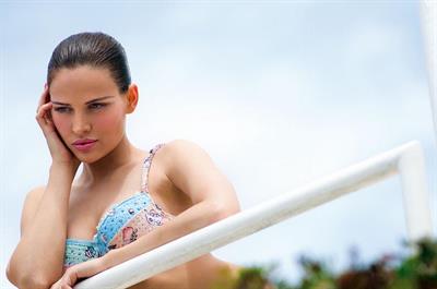 Hana Nitsche in a bikini