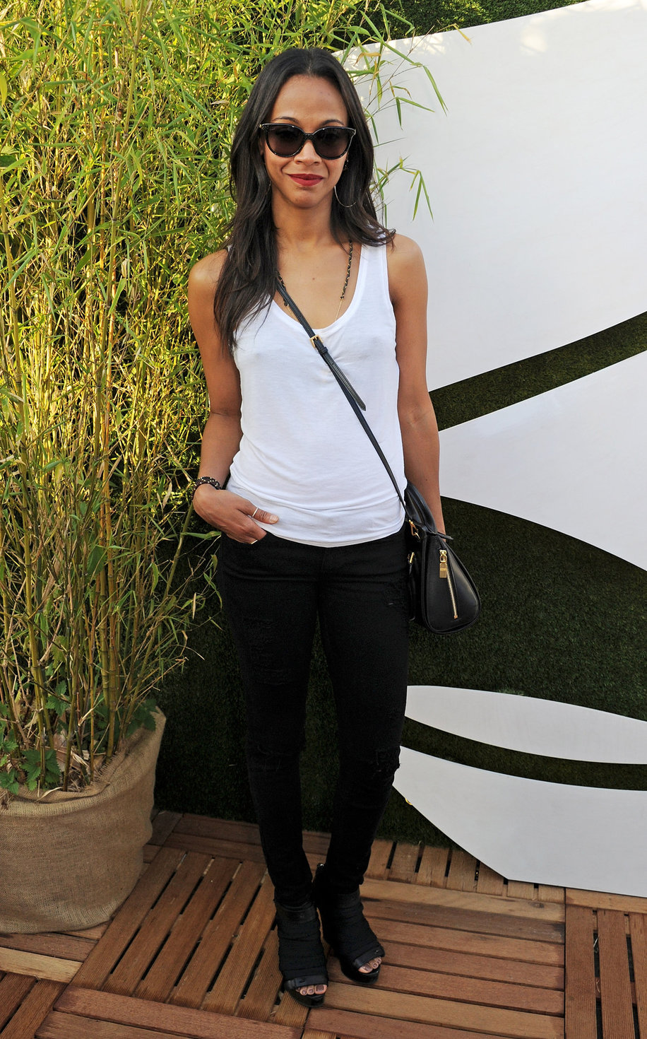Zoe Saldana Barclaycard British Summer Time Concert -- London, Jul. 13, 2013 