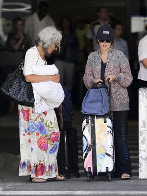 Rachel Bilson Arriving at LAX (July 16, 2013) 