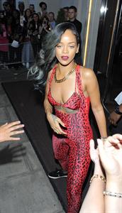 Rihanna - Shows off her toned physique in London in a $198 Adidas Originals Opening Ceremony (19.07.2013) 