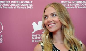 Scarlett Johansson Under The Skin Photocall in Venice 9/3/2013 