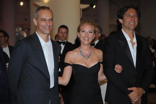 Scarlett Johansson Pictures Scarlett Johansson Under The Skin Premiere in Venice 9/3/13