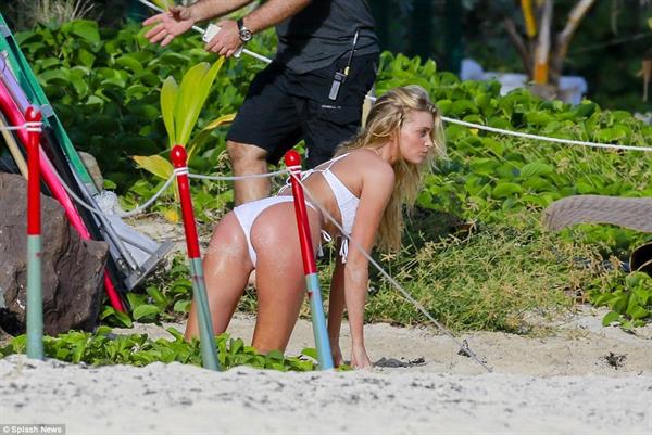 Elsa Hosk in a bikini