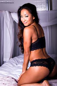 Gail Kim in lingerie