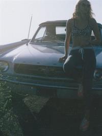 Elsa Hosk in a bikini