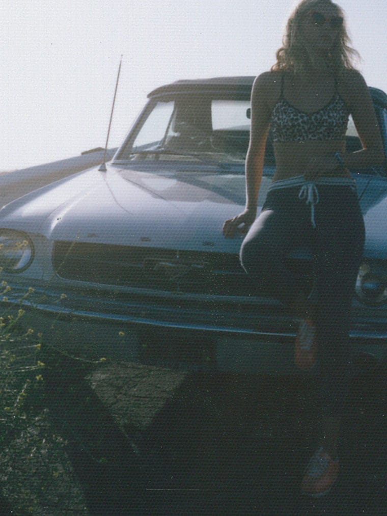 Elsa Hosk in a bikini