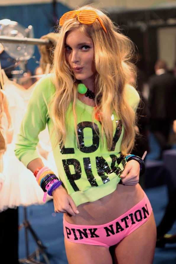 Elsa Hosk in lingerie