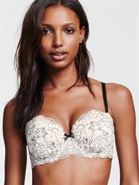Jasmine Tookes in lingerie