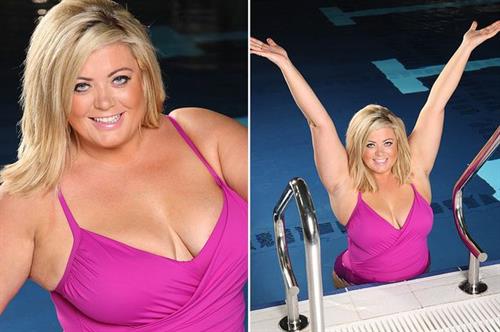 Gemma Collins in a bikini