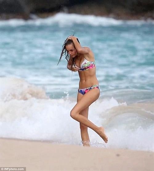 Josephine Skriver in a bikini