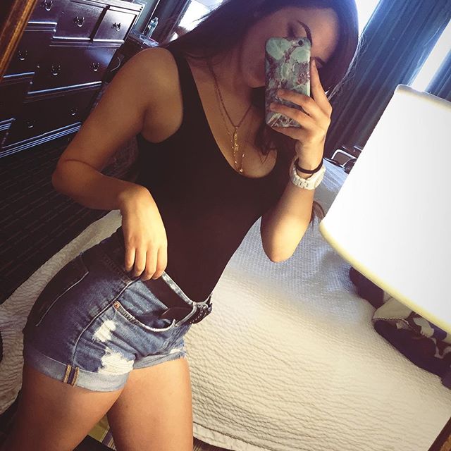 Emily Flores taking a selfie