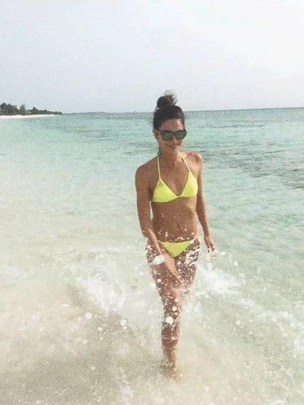 Lily Aldridge in a bikini