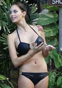 Jessica-Jane Clement in a bikini