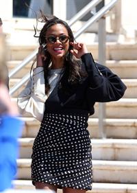 Zoe Saldana - 66th Cannes Film Festival 5/20/13  