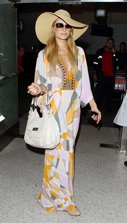 Paris Hilton Spotted at LAX Airport in Los Angeles (May 26, 2013) 
