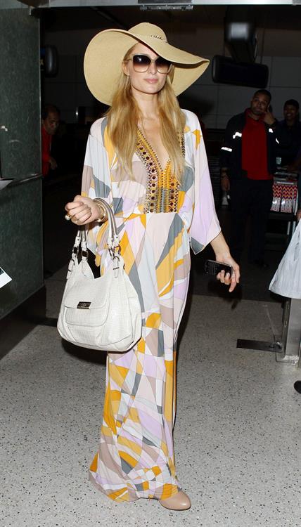 Paris Hilton Spotted at LAX Airport in Los Angeles (May 26, 2013) 