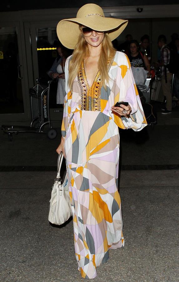 Paris Hilton Spotted at LAX Airport in Los Angeles (May 26, 2013) 