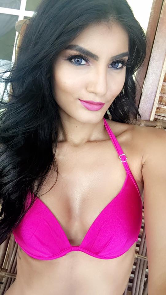 Rafieya Husain in a bikini