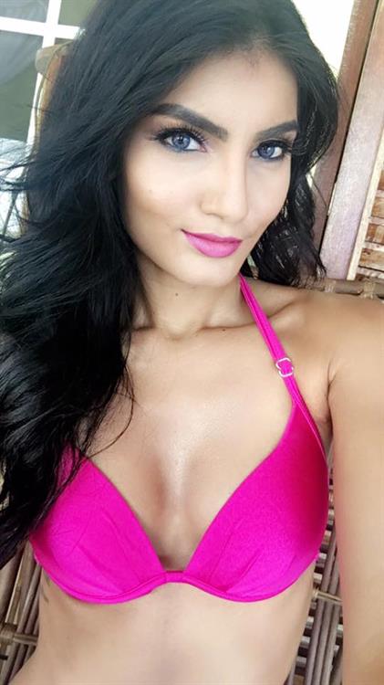 Rafieya Husain in a bikini