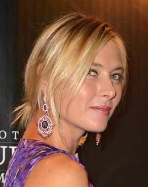 Maria Sharapova arrives at Sony Open Player Party 2013 at JW Marriott Marquis in Miami March 19, 2013 