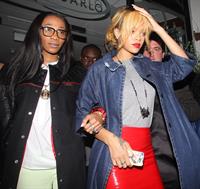 Rihanna enjoys a night out in Manchester (12.06.2013) 