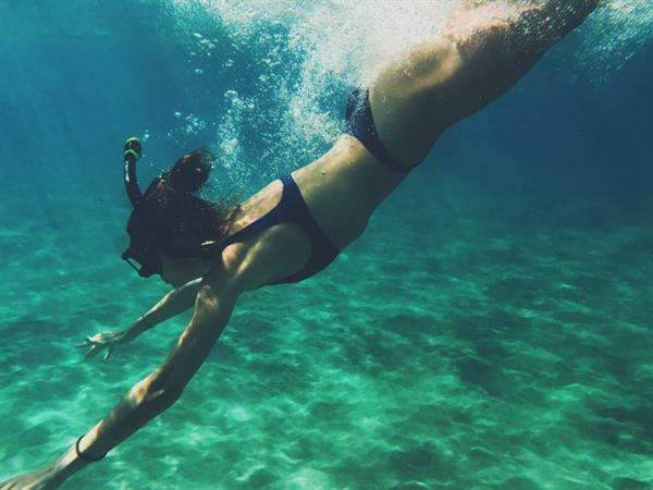 Taylor Marie Hill in a bikini