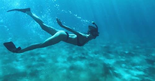 Taylor Marie Hill in a bikini