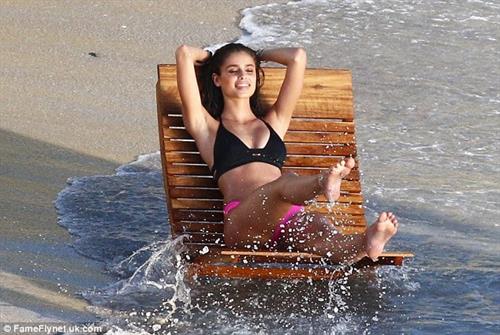 Taylor Marie Hill in a bikini