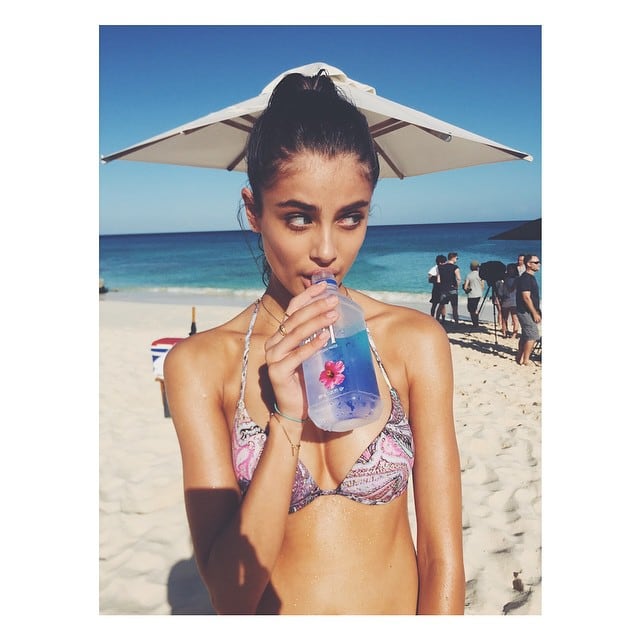 Taylor Marie Hill in a bikini