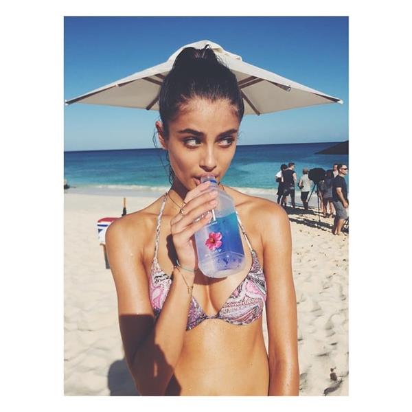 Taylor Marie Hill in a bikini