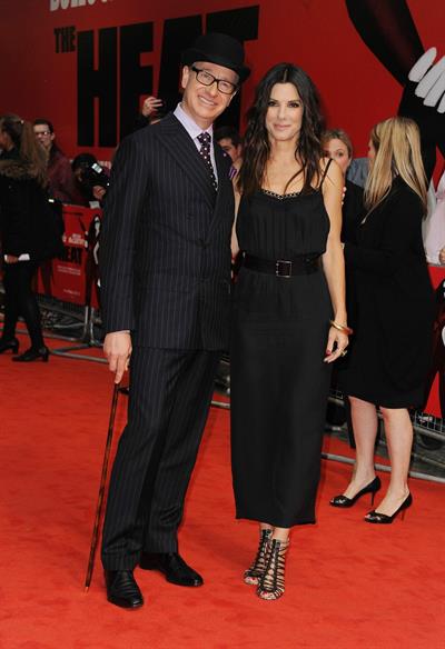 Sandra Bullock attends a gala screening of 'The Heat' at The Curzon Mayfair in London June 13, 2013 
