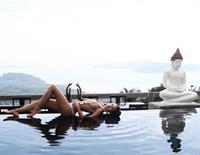 Elena Belle in a bikini