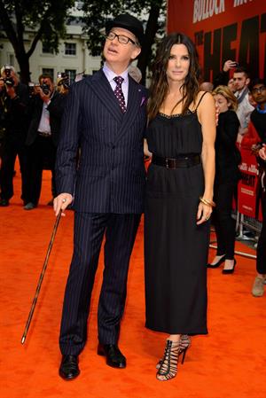 Sandra Bullock attends a gala screening of 'The Heat' at The Curzon Mayfair in London June 13, 2013 