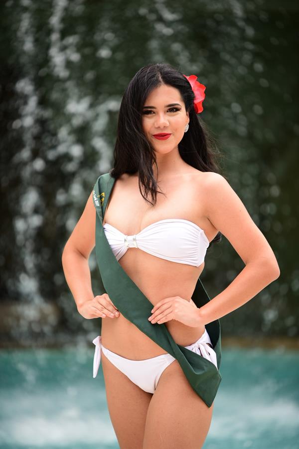 Sofía Manzur in a bikini